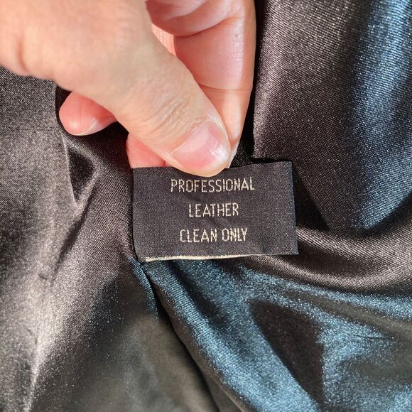 Excelled Leather‎ Jacket Women's XS Black Full Zip Mid Length Coat - Picture 9 of 13